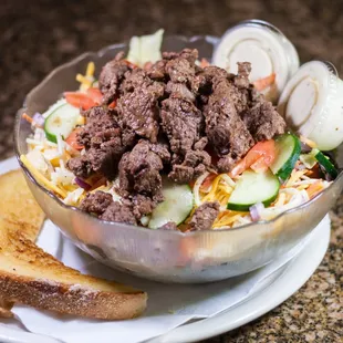Steak Bites Salad