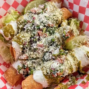 Taquitos (Beef) | Instagram: @telephonesmoothie