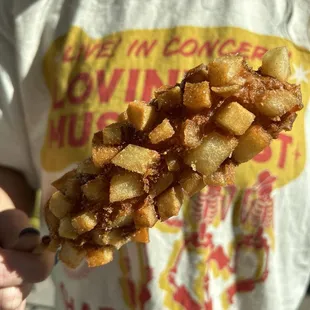 Cheese K-dog with potato