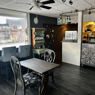 small 12 seat dine in and take out.