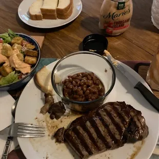 Steak  ant remember what kind