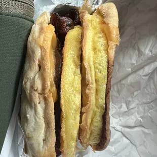 Incredible egg sandwich today!