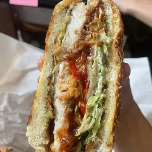 bbq chicken sandwich