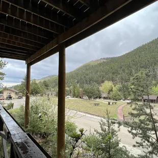 View from the office/shop
