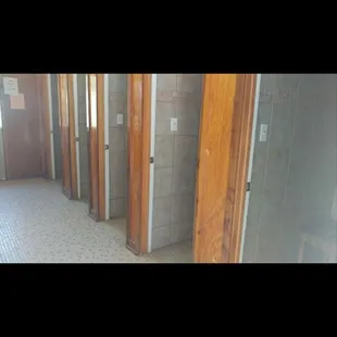 Very nice showers and dressing area