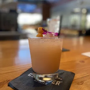 Sunset cliffs cocktail