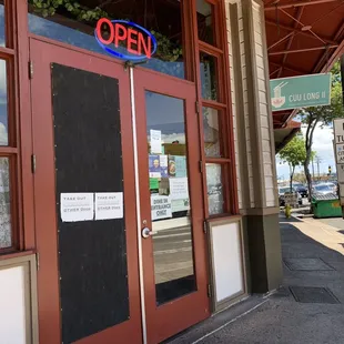 Front entrance