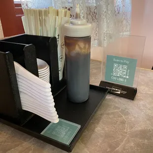 QR Code for menu