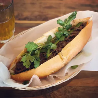 Stir-Fry Steak Banh Mi