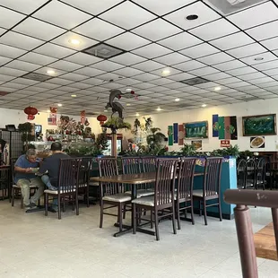 Restaurant dining area