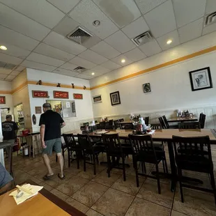 We came early before 9:30 a.m.