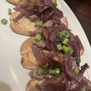 Steak Bruschetta