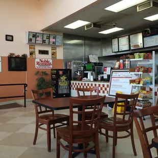 Plenty of elbow room.