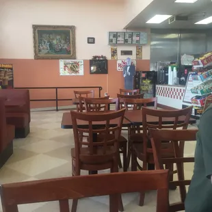 Clean and large dining area