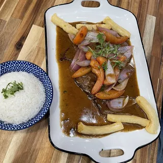 Bistec a la Chorrillana