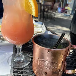 Beach Front Sunset and Mississippi Mule