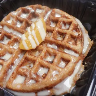 Peach Cobbler Waffle Only