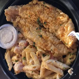 Shrimp, Fish & Lobster Mac Combo