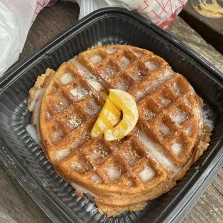 Peach Cobbler Waffle Only