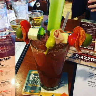 Cuzzy&apos;s Bloody Mary is delicious!
