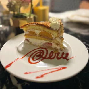 SOUFFLE DE CREMA CHANTILLY CON FRESAS