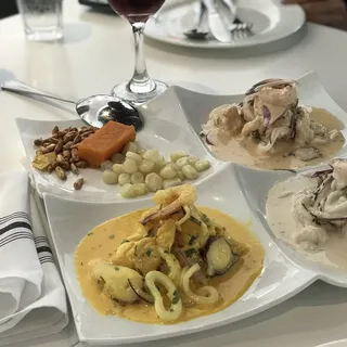 Trilogy Sliced Fish Tiradito / Sampler Triloga de Tiraditos