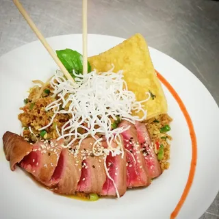 Chaufa Style Seafood Rice / Arroz Chaufa de Mariscos