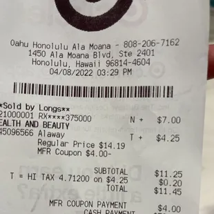 Generic RX &amp;  OTC clearance and manufacturer&apos;s coupon