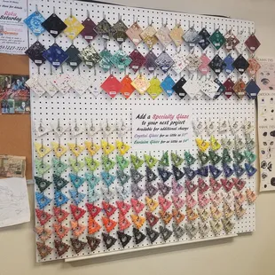 Various colors to choose.