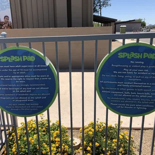 Rules and safety info.