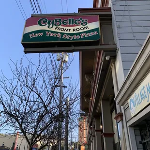Outside