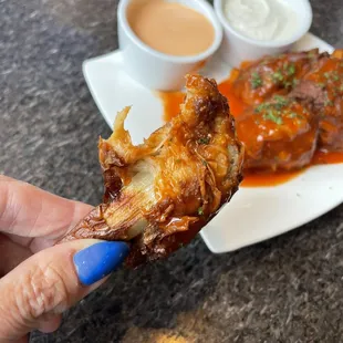 Vegan Hot Wings