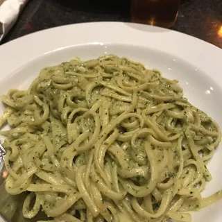 Vegan Pesto Linguini