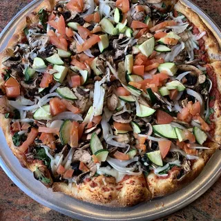 Vegan Garden Delight Pizza