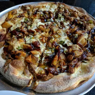 Vegan golden Dragon Pizza