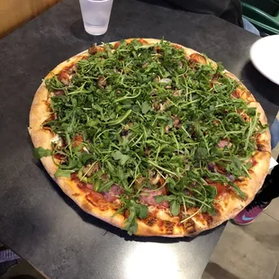 Humongous kitchen sink. Sub the olives with arugula was perfect