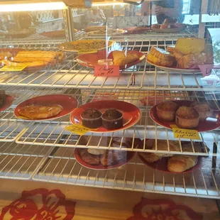 Their fresh bakery items...baked daily.