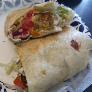 Falaffal Wrap.