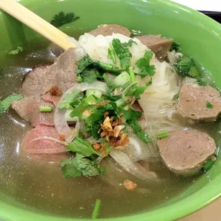 Beef and Beef Ball Noodle