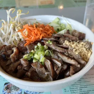 #40. Bun thit nuong (vermicelli bowl with grilled pork $11.95