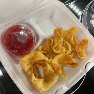 4. Crab Rangoon
