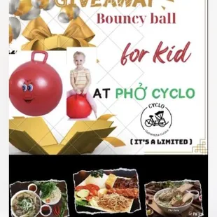 Free bouncy ball for kids