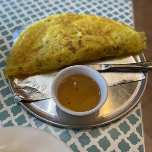 A9. Crisp Rice Crepe - Banh Xeo