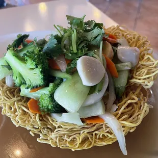 Pan Fried Egg Noodles