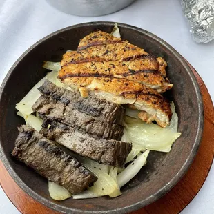 Lunch fajitas for $31