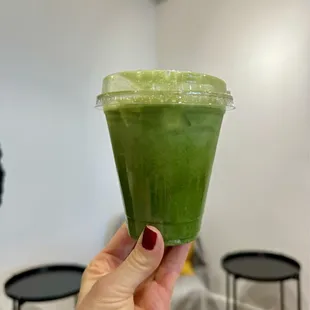 Half Almond milk/oat milk Matcha latte