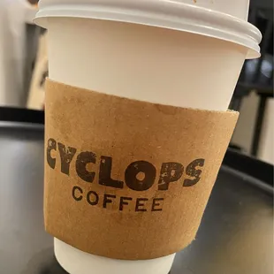 Latte (Hot) and didn't take a pic of the espresso, sorry!