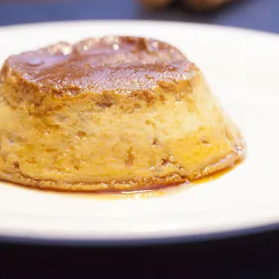 a dessert on a plate