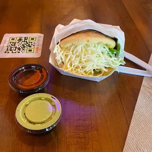 17. Vegetarian Arepa