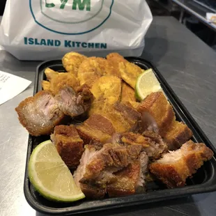 Chicharron W/ Tostones!